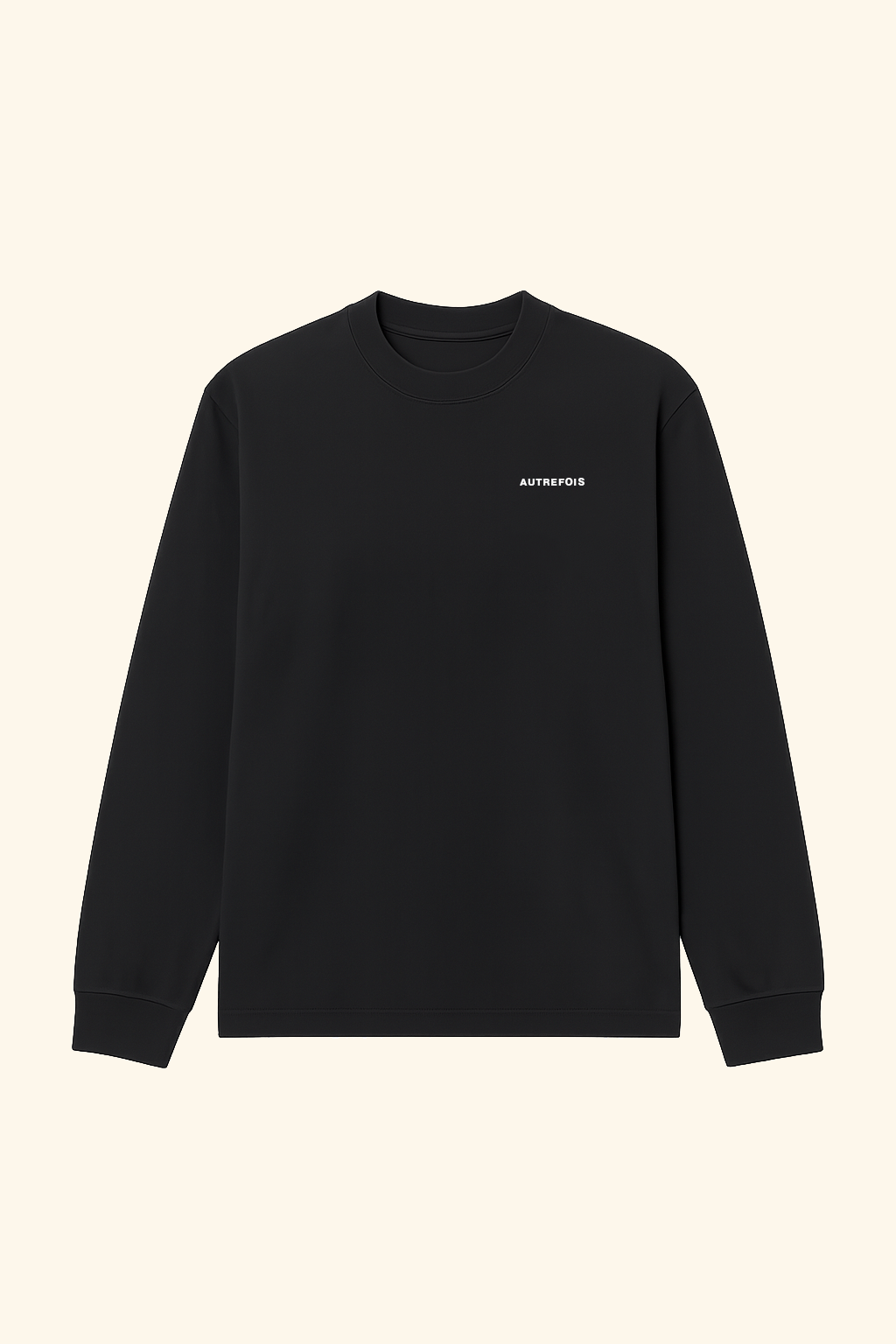 Autrefois - Oversized longsleeve in Off white.