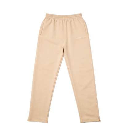 Sweatpants: Straight Fit With Split