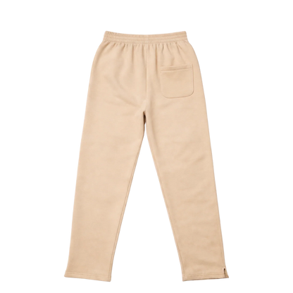 Sweatpants: Straight Fit With Split