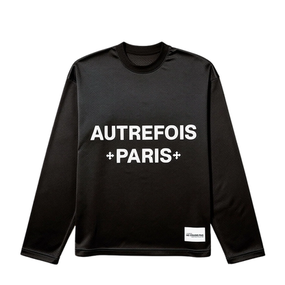 Boxy Oversized Jersey - Black