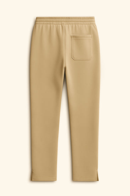 Autrefois - Straight Fit Jogger in Beige