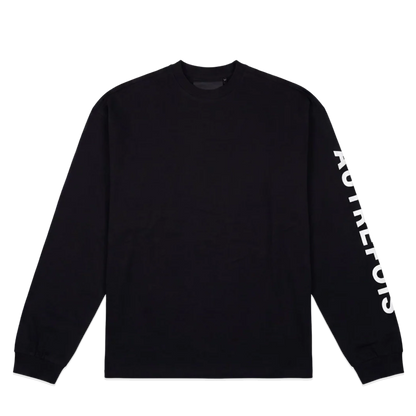 Relaxed Fit Longsleeve - Black