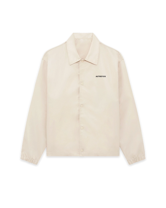 Autrefois Coach Jacket Reimagined - Cloud white