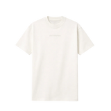 T-Shirt: Oversized Fit Essential – Cloud White