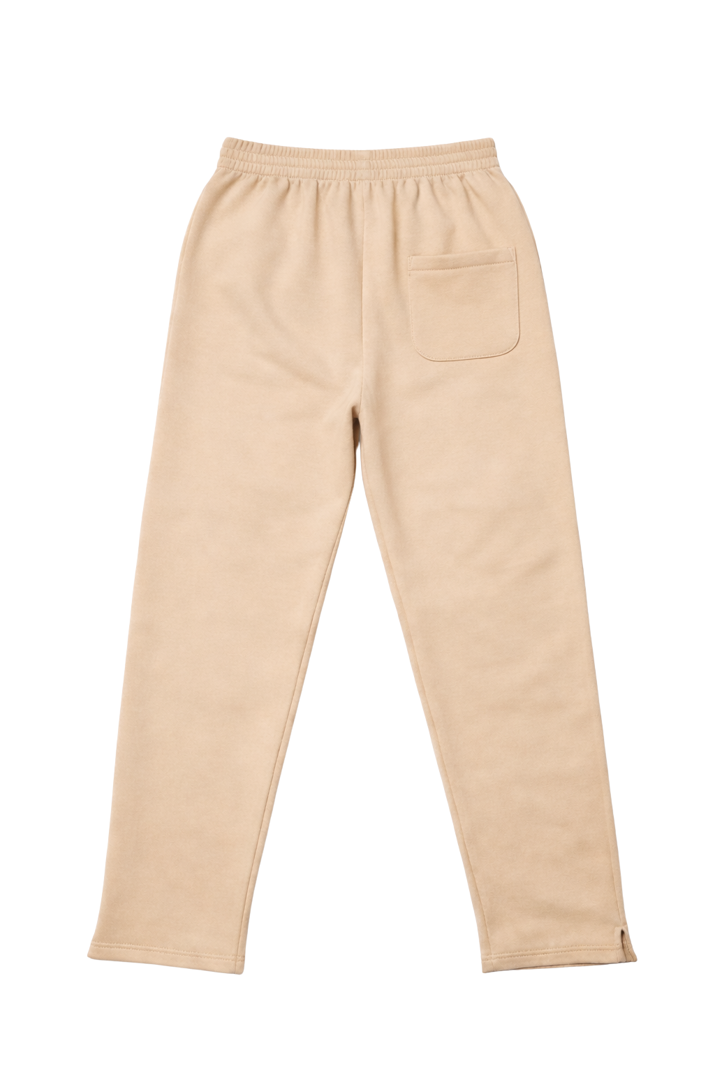 Sweatpants: Straight Fit With Split