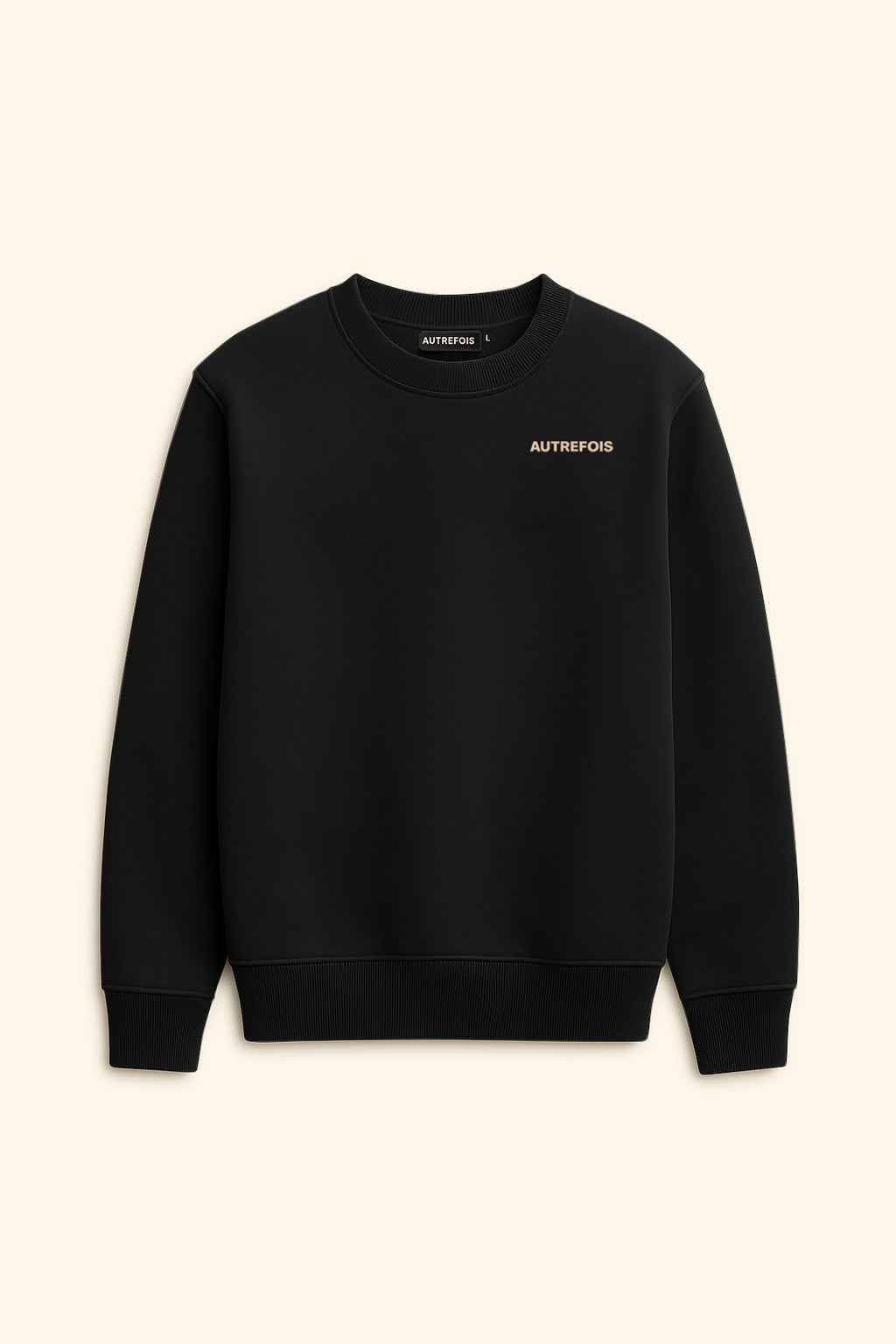 Autrefois - Oversized Sweater in Black.