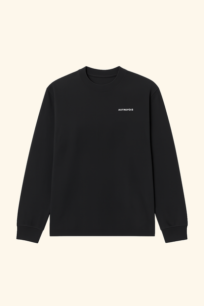 Autrefois - Oversized longsleeve in Off white.