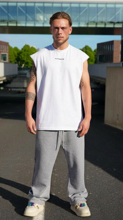 Muscle Fit Shirt - White
