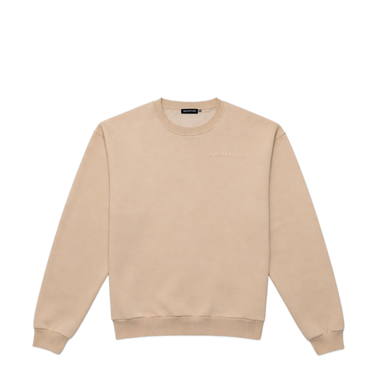 Relaxed Fit Sweater Beige