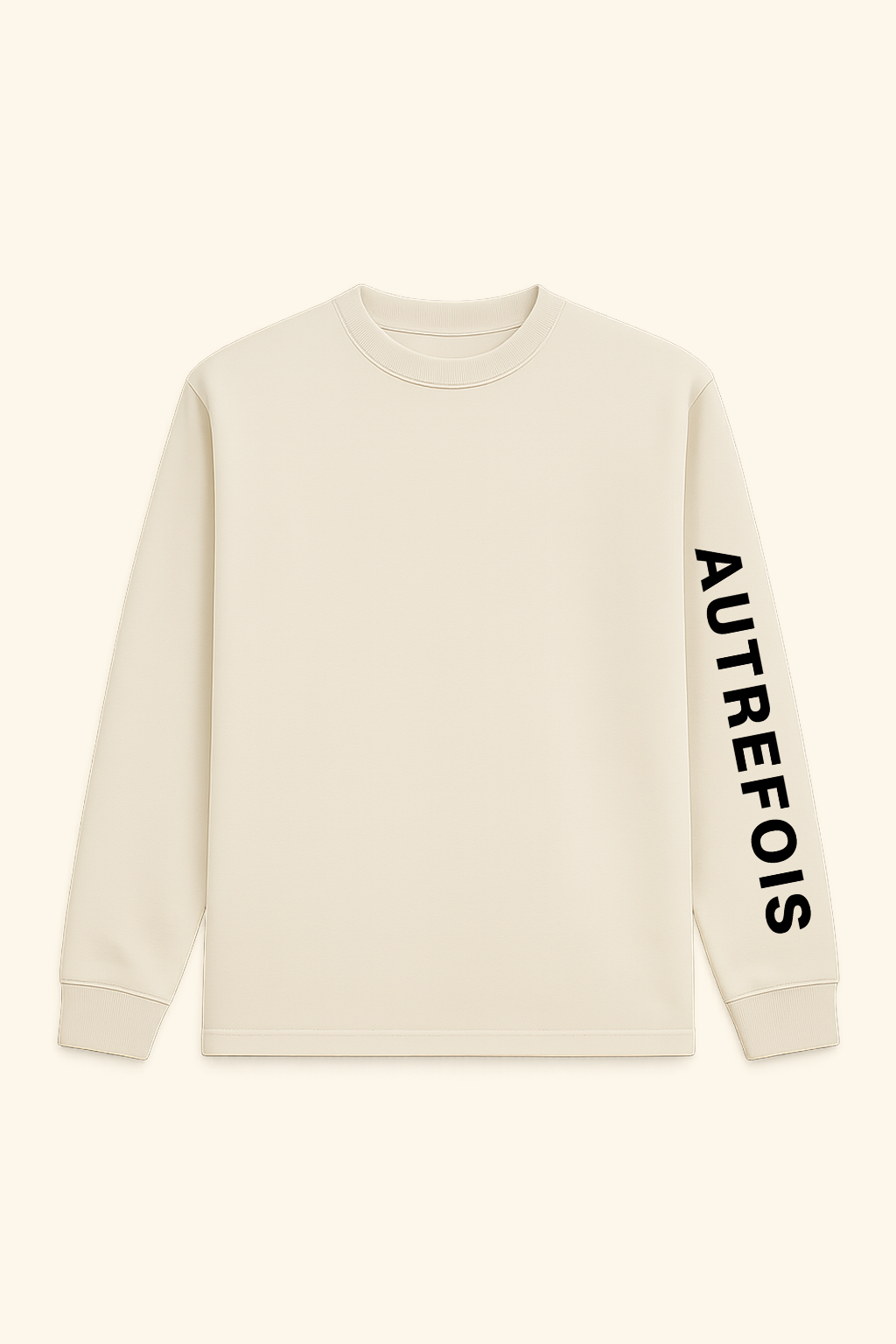 Autrefois - Oversized longsleeve in Off white0